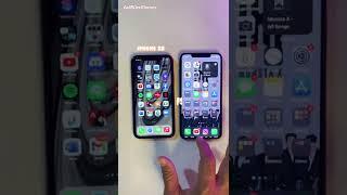 iPhone Xs Max vs iPhone Xr - youtube #shorts