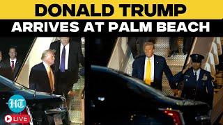 Trump LIVE | Donald Trump Arrives at Palm Beach Intl Airport En Route to Mar-a-Lago | US Trump News