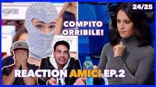 È già Guerra tra Celentano e Lettieri | Reaction Amici ep.2