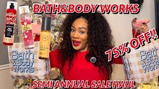 Bath & Body Works Winter Semi Annual Sale Haul ! Summer Scents In Winter ??