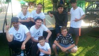 Breakdance Auftritt (AOK) mit der Fresh Colourz Crew/Untreusee Hof