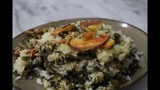 Sabzi Polo -- Persian Herbed Rice