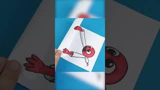 HELP ME! RED from Rainbow Friends in TROUBLE? #shorts #youtubeshorts
