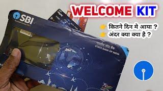 SBI Welcome Kit Unboxing | State bank Of india Chequebook/Atm Card Unboxing | SBI Debit Card