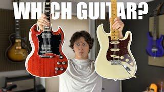 Gibson SG vs Fender Stratocaster