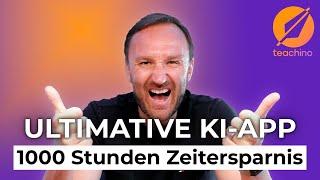 AUTOMATISCHE Unterrichtsvorbereitung: Die KI-Revolution! // teachino im Test!