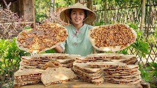 Making Delicious Peanut Candy, Making Tet Cakes - Go To Market Sell - Making garden / Cooking