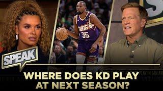 Kevin Durant, Spurs have "mutual interest," why Nuggets and Heat are a better fit | NBA | SPEAK