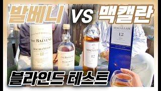 오픈런 위스키 대결!! 발베니 더블우드 VS 맥캘란 더블캐스크!!ㅣ비슷한 가격과 비슷한 스펙~ 과연 결과는?!ㅣ반스키 E.218