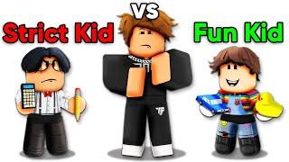 STRICT Kid vs FUN Kid.. (Brookhaven RP)