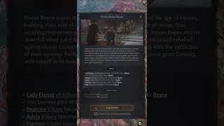 How To Revive House Reyne - CK3 AGOT
