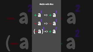 Math Sign Rules | #maths #shorts