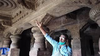 Badami Cave 1 by local guide, Karnataka, India #IncredibleIndia