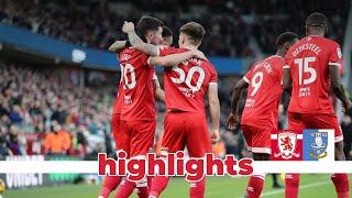 Match Highlights | Boro 3 Sheffield Wednesday 3 | Matchday 23