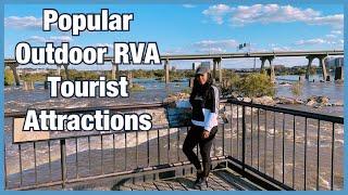 Popular Outdoor Tourist Attractions In Richmond VA| Canal Walk |Brown’s Island|Belle Isle(Vlogtober)