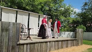 Colonial Williamsburg Play "Miss in her Teens"