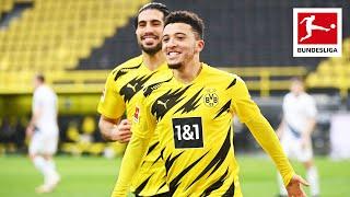 Jadon Sancho's Star Performance With Goal & Assist In Borussia Dortmund Win!