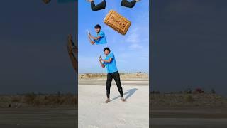 Parle g biscuit eating vs flying body parts matching vfx magic video