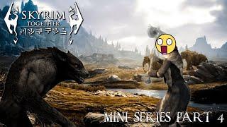 WEREWOLVES IN SKYRIM?! | Skyrim Together Reborn! | NPC series | Mini Series Ep.4