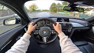 BMW F30 2.0D LCI 2016 M-Sport | 4K POV Test Drive