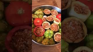 Фаршированные цветы цукини#рецепты