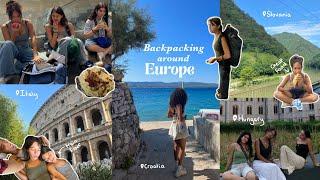 BACKPACKING AROUND EUROPE VLOG | 18 days, 9 cities, 16 trains