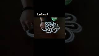 Aadivelli kolam simple rangoli 1 minute kolam #muggulu #Rangoli..#shorts