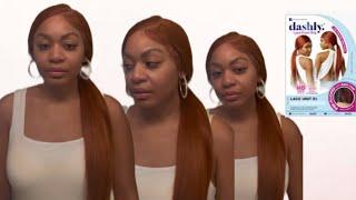 Sensationnel Dashly Lace Unit 51 in Chocolate Copper | Glueless Wig for Alopecia & Easy Installs!