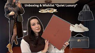 Unboxing chaussures LP & wishlist Quiet Luxury (LP, The Row...)