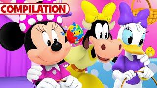 The MEGA Minnie's Bow-Toons  Compilation | 2 Hour Compilation | Party Palace Pals | @disneyjr