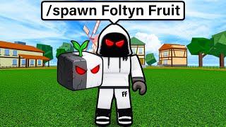 I Unlocked ADMIN COMMANDS In Blox Fruits..