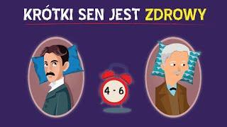 Spisz 4-6 godzin jak Edison lub Tesla? To normalne i zdrowe (dla niektórych)