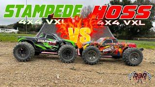 Traxxas | HOSS 4X4 VXL Vs Stampede BL-2S