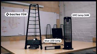 What is the difference between 36W and 95W UVC disinfection lamps? UVC lamps comparison.