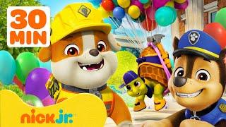 Rubble i jego Ekipa | Rubble i Chase ratują pana McTurtle i Chargerem!| 30 minut | Nick Jr. Polska