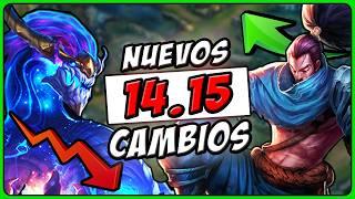  ¡NOTAS del PARCHE 14.15!  Nerfeo MASIVO a los ADC  || League of Legends