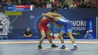 Qual. GR - 67 kg: N. RUSTAMOV (AZE) v. A. MIRZOIAN (RUS)