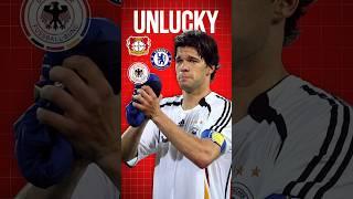 Unluckiest Football Player Ever? #ballack #bayerleverkusen #chelsea #premierleague #championsleague