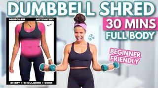 Full Body Beginner Dumbbell Workout