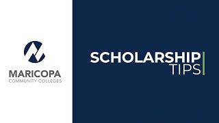 Scholarship Tips