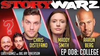 Chris Distefano vs Maddy Smith vs. Aaron Berg | Story Warz | Episode 008: College