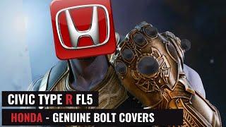 HONDA GENUINE BOLT COVERS  - FL5 CIVIC TYPE R