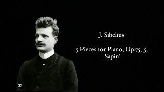 Sibelius: 5 Pieces for Piano, Op.75, 5, 'Sapin'