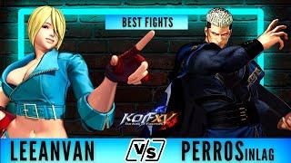 KOF XV PerroSinLag Vs Leeanvan #kofxv Best Fights