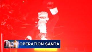 We ride along as Santa visits neighborhoods in Ambler and Lower Gwynedd Township