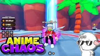 TESTEI O NOVO GAME ANIME CHAOS NO ROBLOX!!! #roblox