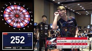 DARTSLIVE PRO League - PRO Singles Semi Final 1 : Tan Phuay Wei vs Dane Tan