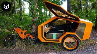 9 Cozy BIKE CAMPERs | Micro Mobile Homes For Camping