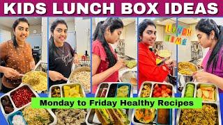  LUNCH BOX Menu - குழந்தைகளுக்கு ரொம்ப பிடிக்கும் | Healthy Lunch Box Ideas | Weekday | Tamil VLOG