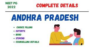 Complete Details on Andhra Pradesh NEET PG Counselling 2022| Factors to keep in Mind